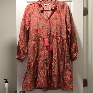 Roller Rabbit tiered dress with slip!